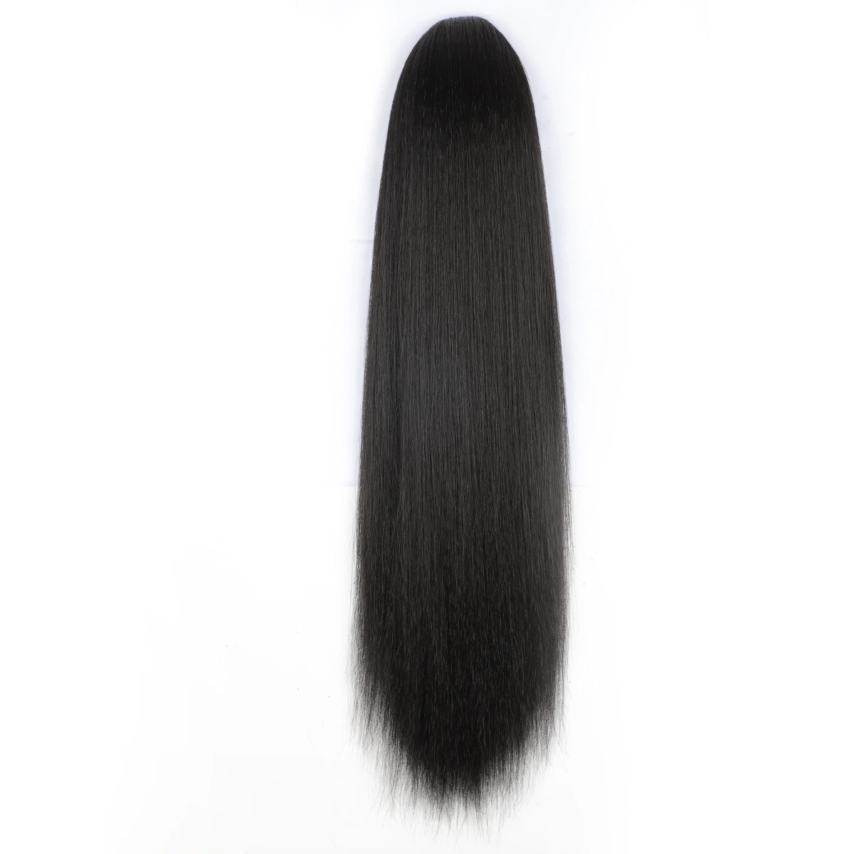 Heat Resistant Ponytail Synthetic Hair Drawstring Straight Hair Extensions Pony Tail