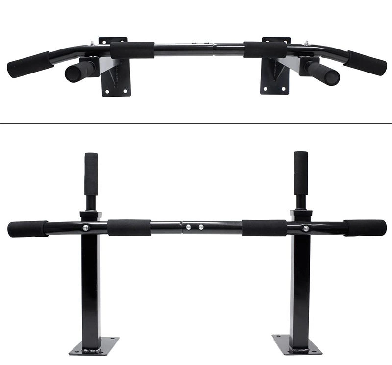 Foldable Pull-up Bar for Doorway, No Screw Chin up Bar Hand Bar with Anti-Slip NBR Foam