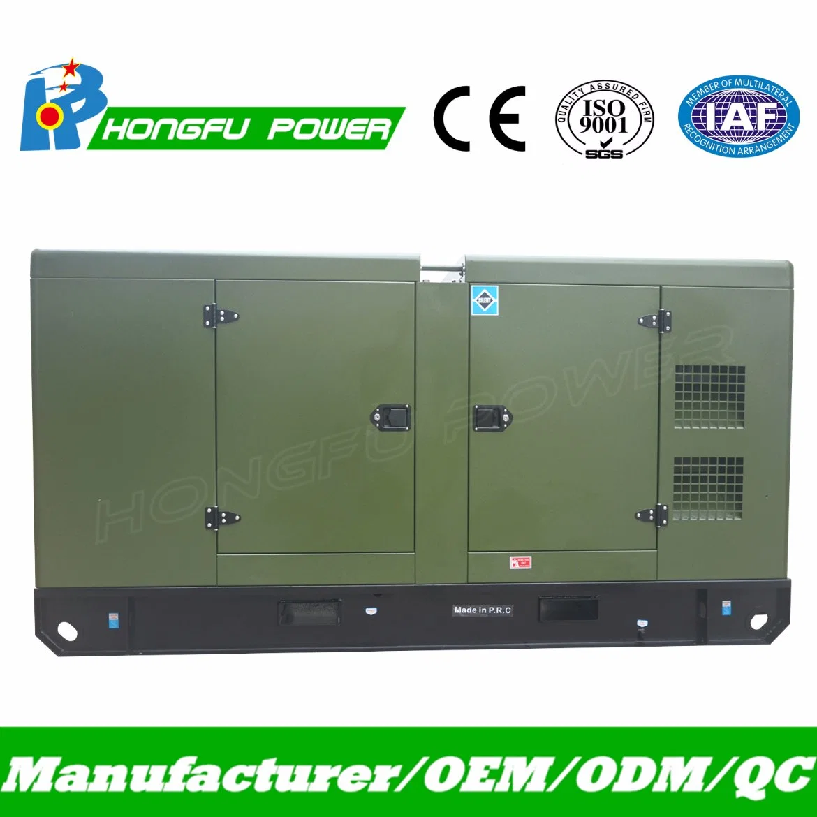 Rated 85kVA Cummins Diesel Generator for Emergency Use with ATS