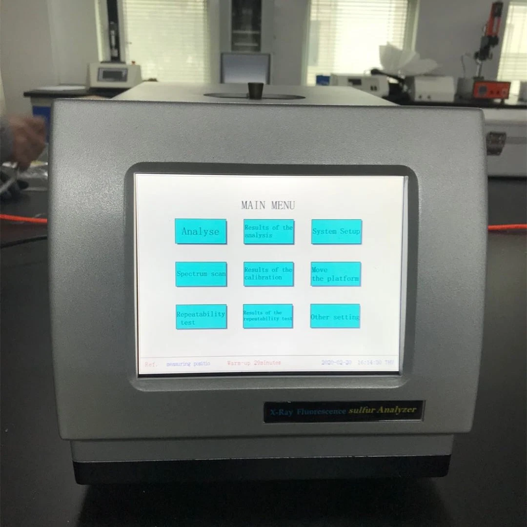 Analyseur de soufre dans l'huile par fluorescence X pour le pétrole de laboratoire ASTM D4294