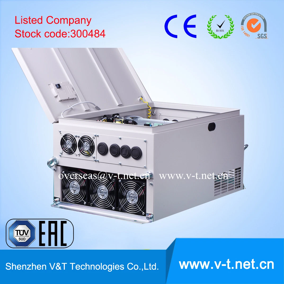 V&T V5-H 0.50Hz/200% Starting Torque in Low Speed Region AC Converter 37 to 110kw - HD