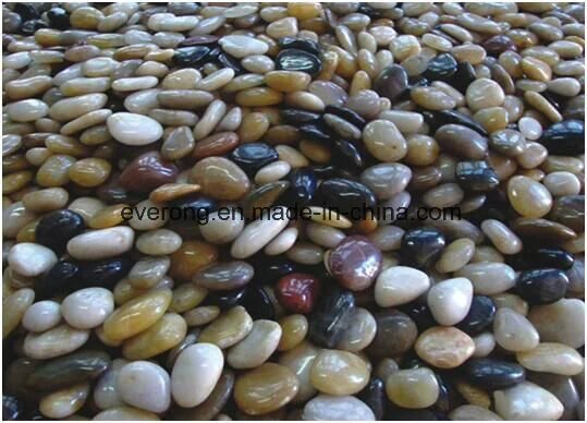 Oversize Natural Landscaping River Stone Pebbles with Mixed Color