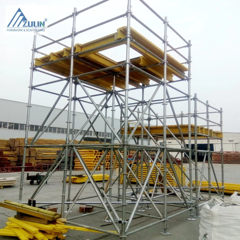 Modular Mobile Easy Concrete Formwork Scaffolding System for Support Formwork in Steel Construction