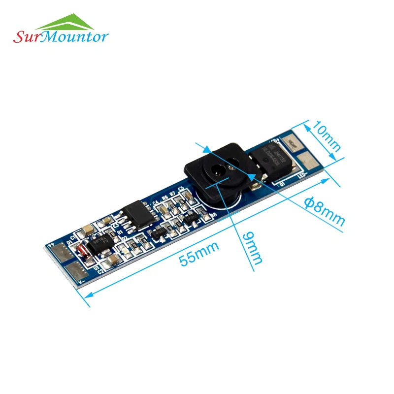 IR-Sensor Gehäuse Manuelle Bewegung Infrarot ultradünne IR Hand Schalter für den Sweep-Sensor DC 12V/24V Auto ein/aus DIY-Handwelle Sensorkits 8A