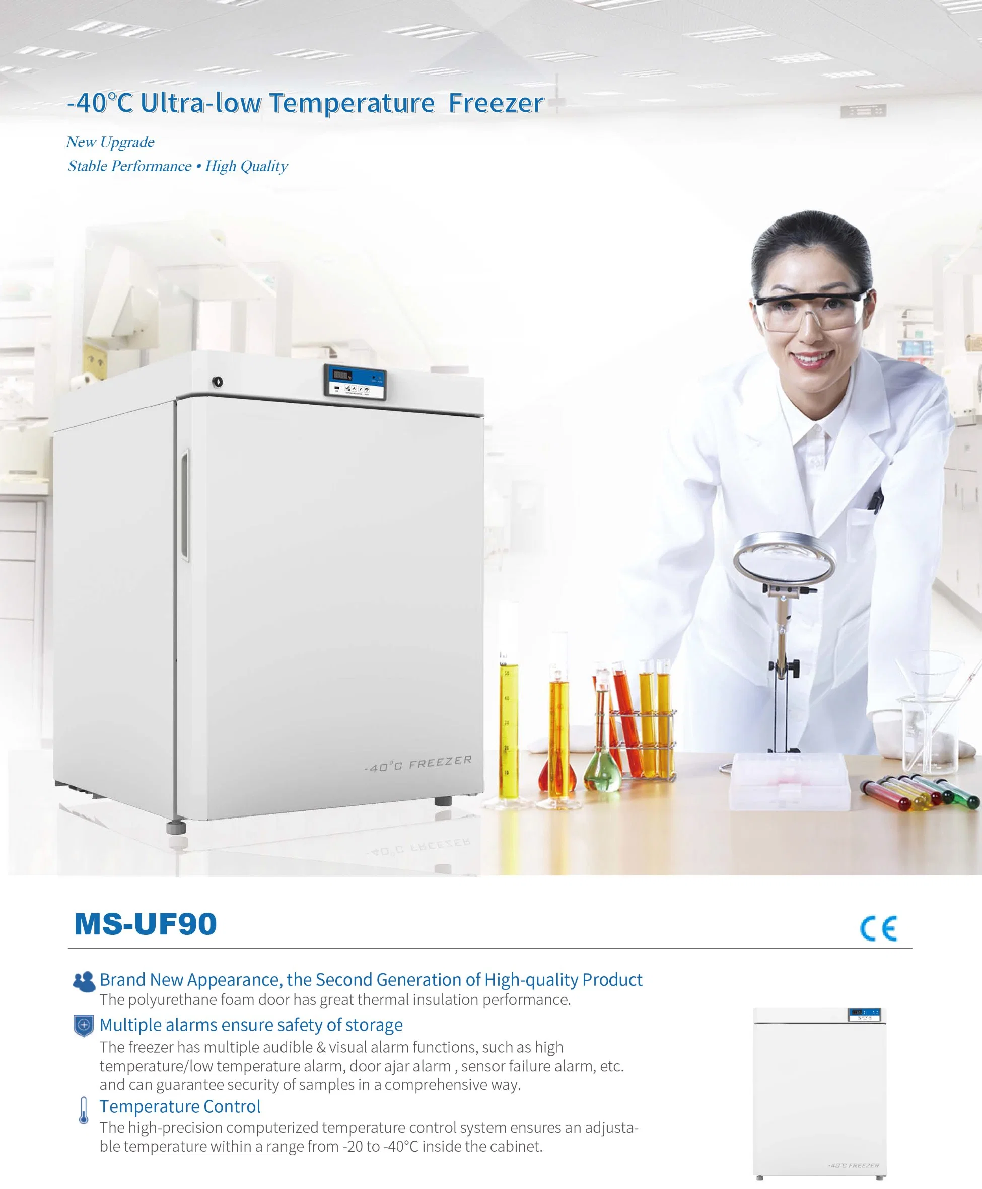 -40c Laboratory Ultra-Low Temperature Freezer