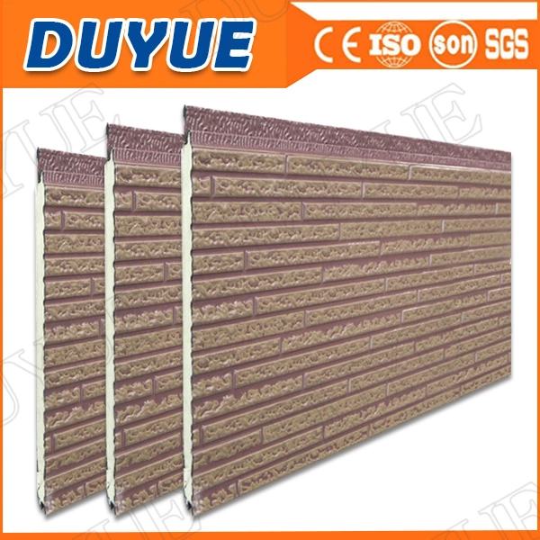 New Style 3D Brick Exterior Wall Panels/Polyurethane Foam Cladding/PU Thermal Insulation Decoration Board