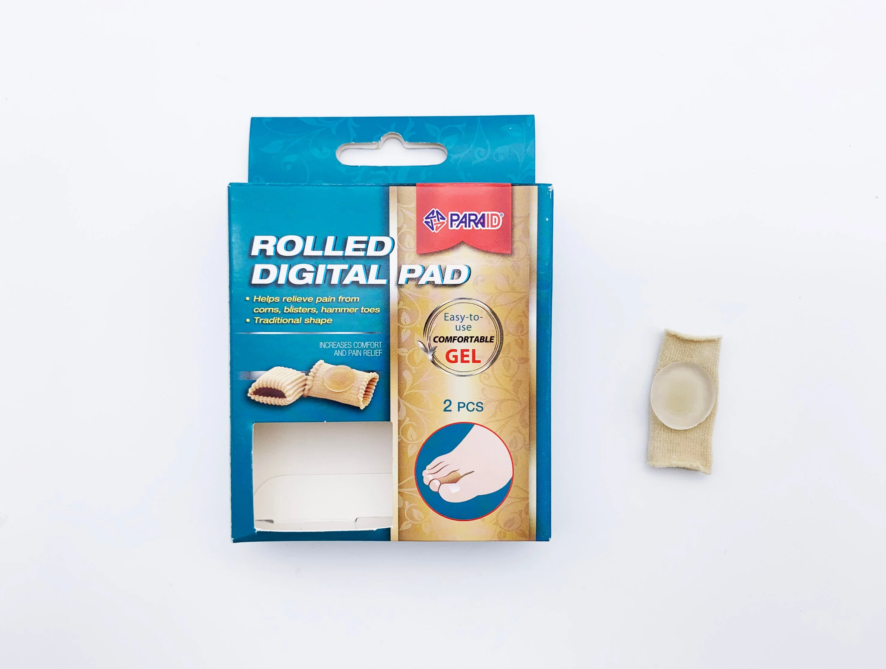 Foot Care Rolled Digital Pad Relieve Pain From Corns Blisters (FT-322)