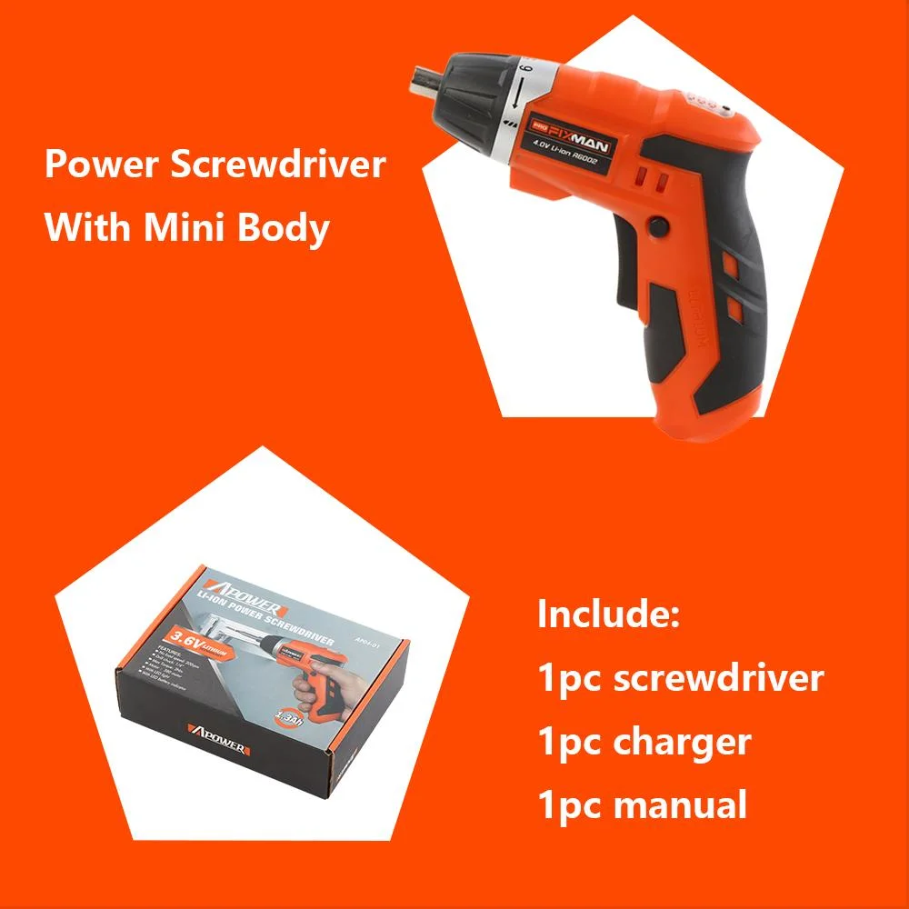 Cordless Power Screwdriver Profixman New Electric Screwdriver Power Tool