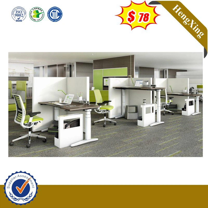 Straight Shape Design Office Furniture Partition Workstation with Shelf