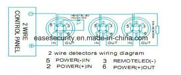 Unaddressable Optical Smoke Detector for Fire Alarm (ES-5010OSD)