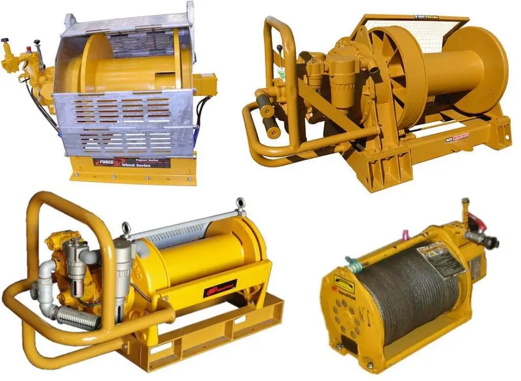 3t to 50t Continuous Duty Hydraulic Winch