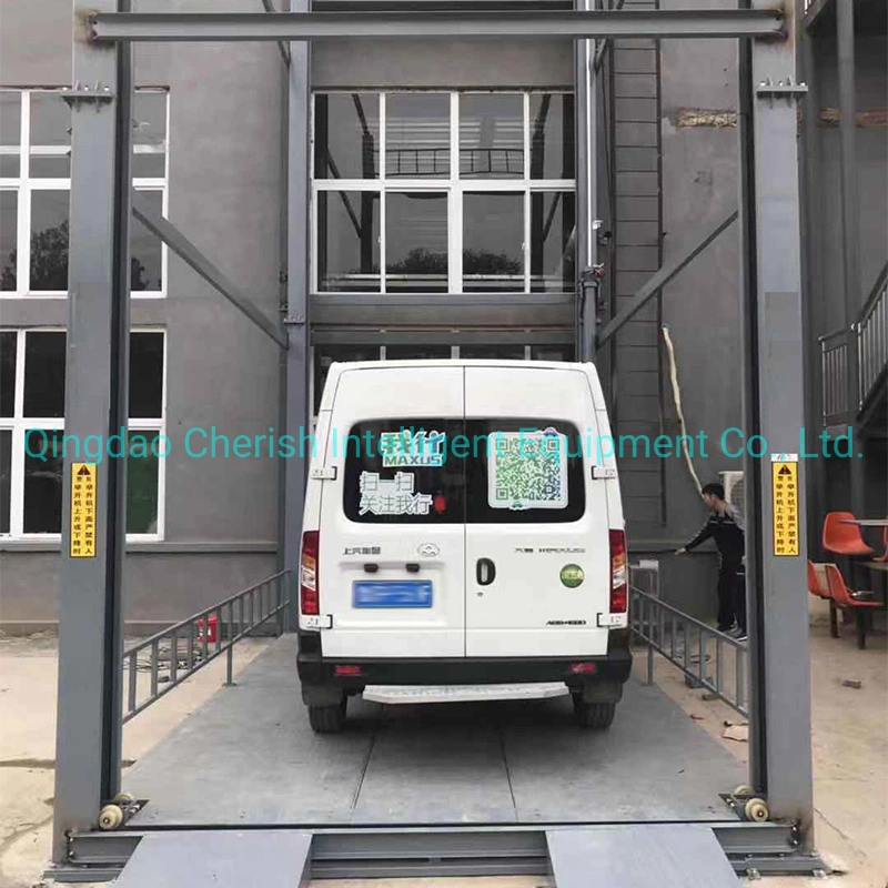 CE Approved Customized Hydraulic Smart 4 Post Floor Transfer Car Lifter