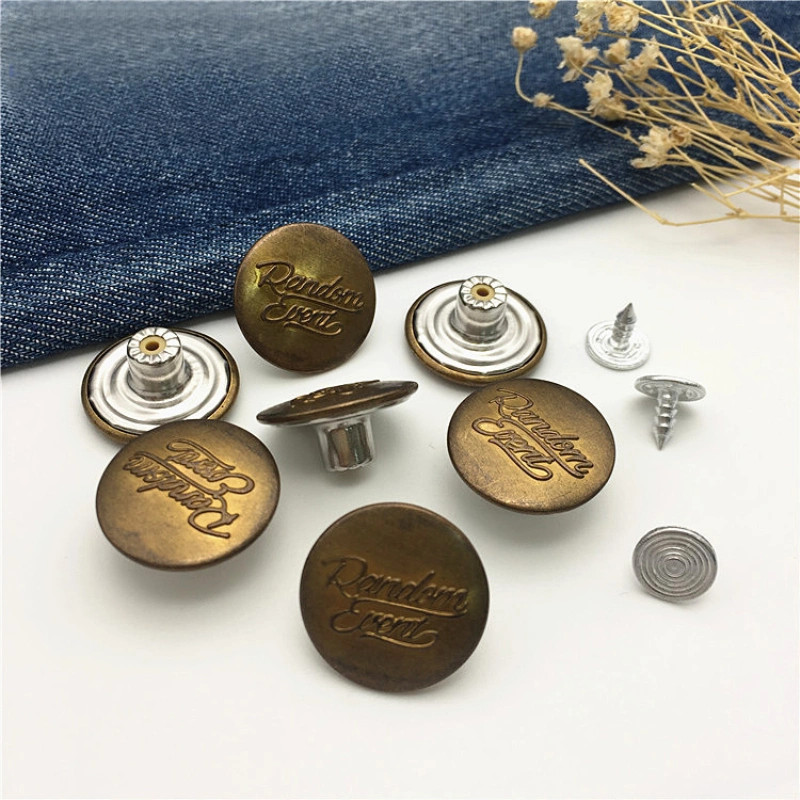 Jeans Button Metal Button for Jeans Garments