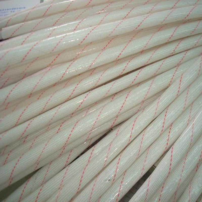 Insulation Material 2715 1.5 2.5kv PVC Resin Insulation Fiberglass Braided Sleeving Products