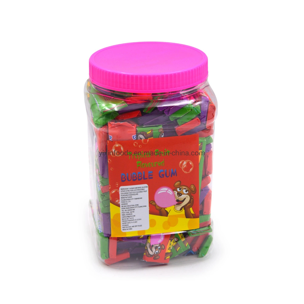 Tropicd Fruit Flavoured Bubble Gum with Tattoo 7cm Bubble Gum