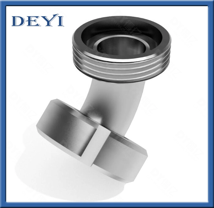 Stainless Steel Sanitary Female-Male Threaded Elbow (DY-E011)