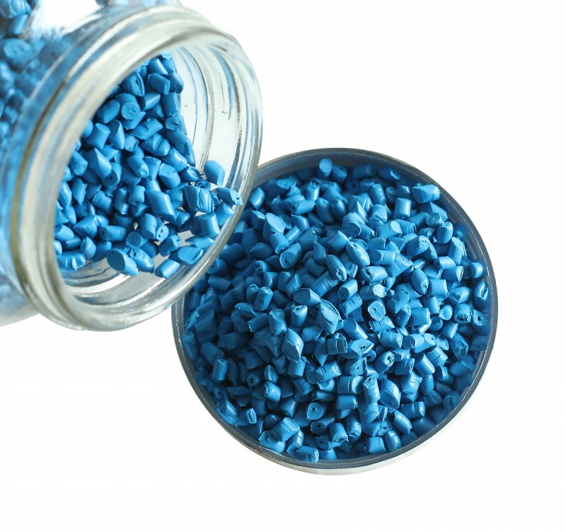 High Coating Plastic Blue Masterbatch PP/PE/ABS Granule