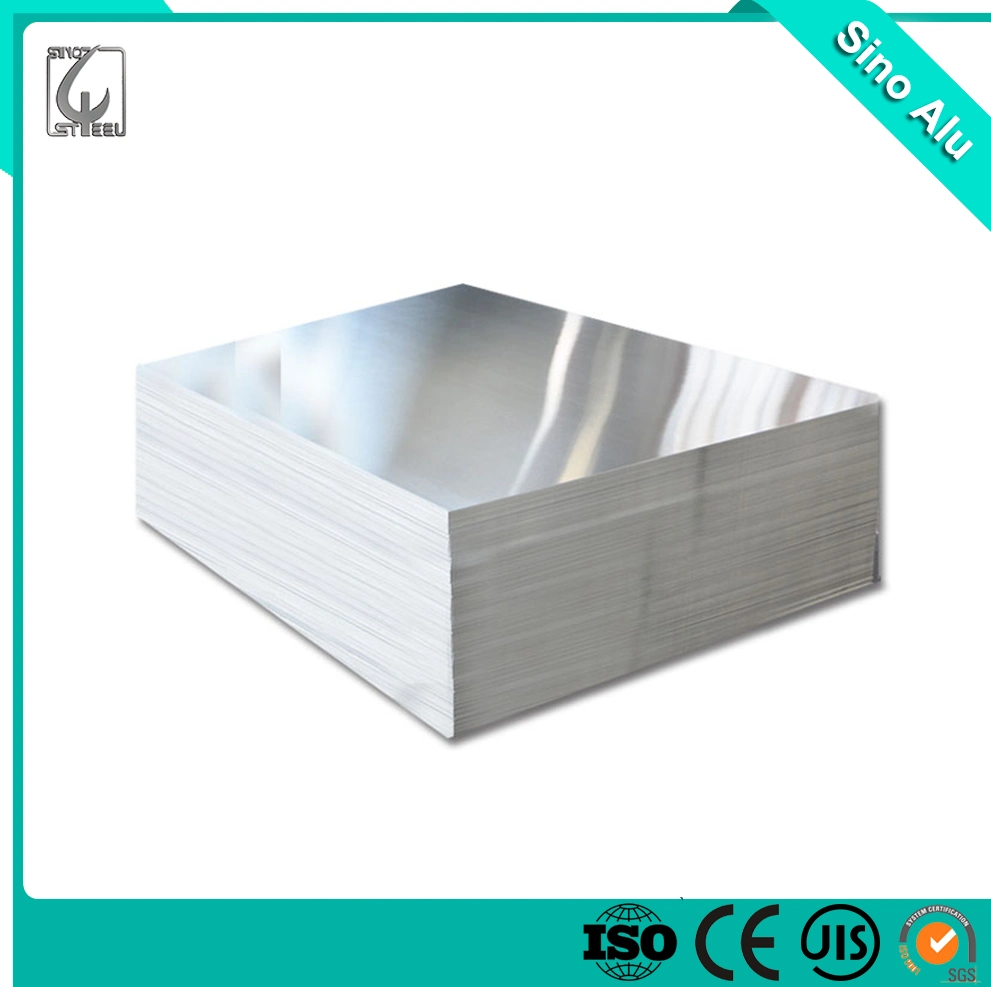 (0,3 mm-30mm) de metal pulido laminado reflectante de lámina de aluminio para techos