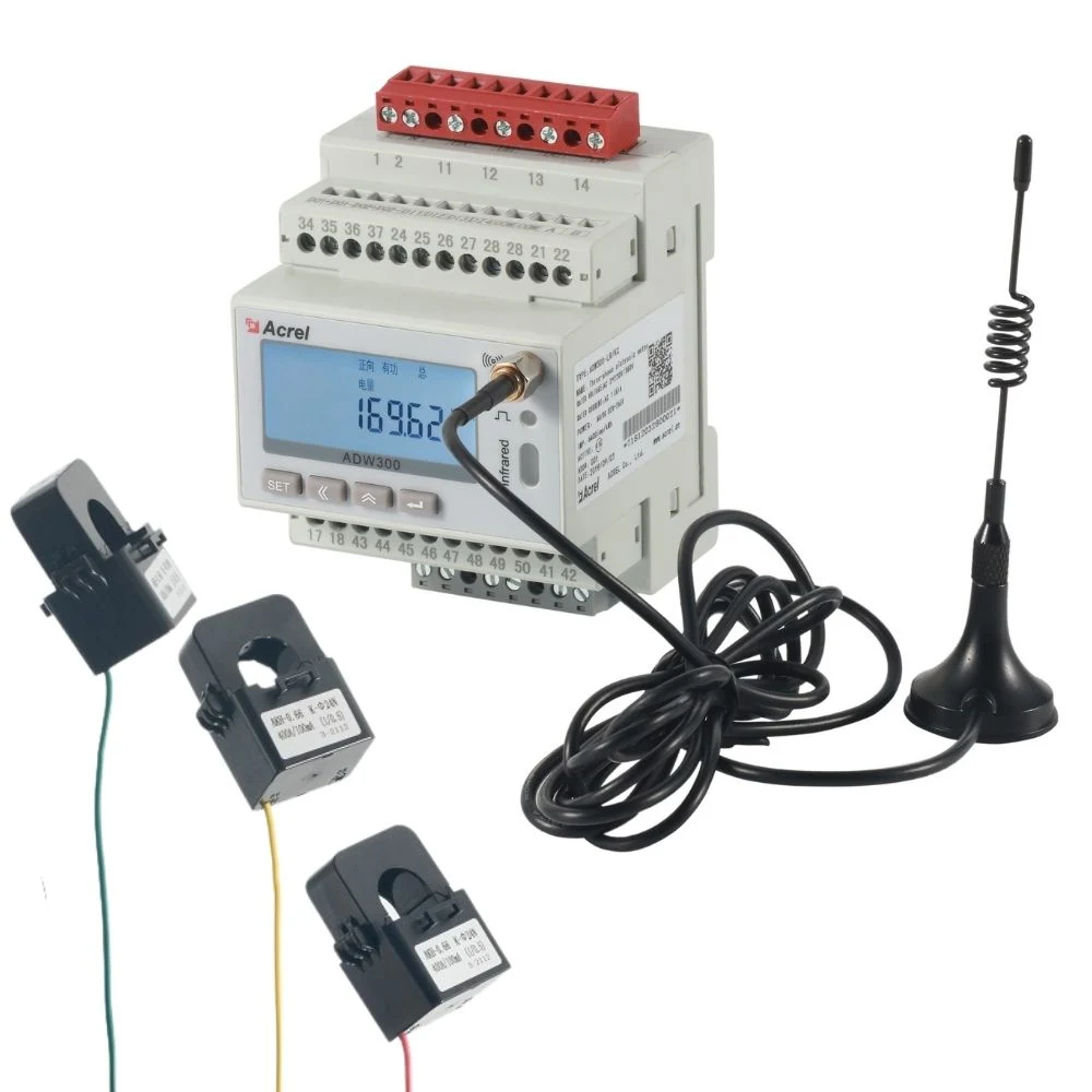 Mqtt WiFi 4G Energy Power Meter for EV Charger Station