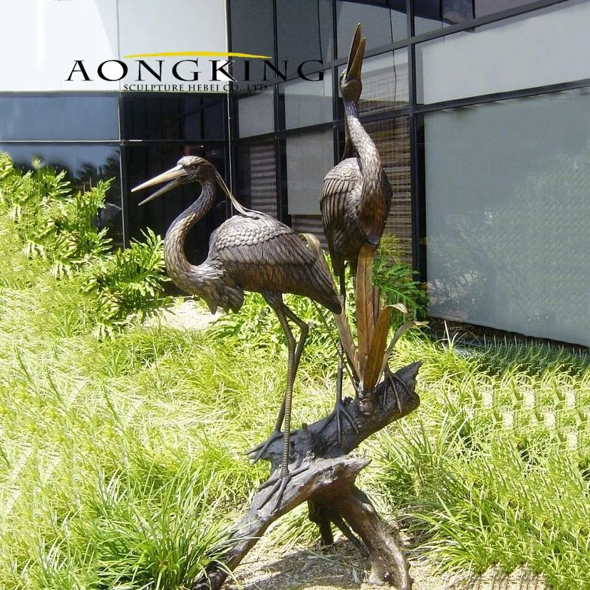 Outdoor Metal Penguin Sculpture Life Size Bronze Brass Penguin Statue