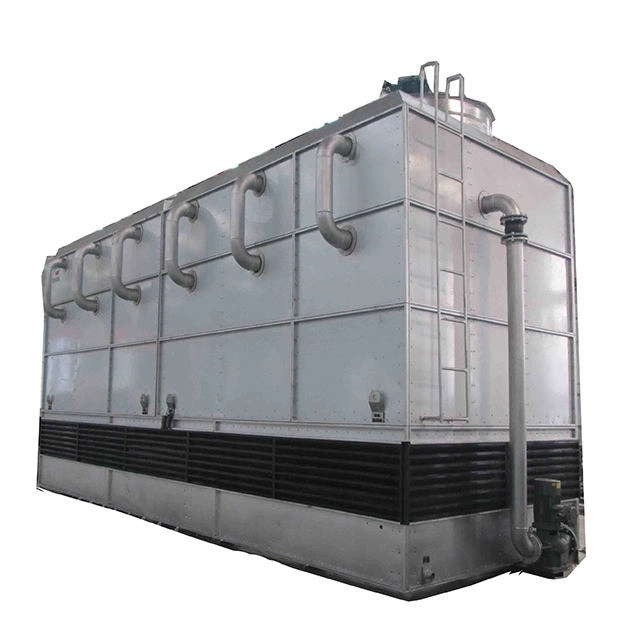 600kW condensador evaporativo de amoníaco refrigerado por agua para la fábrica de cerveza