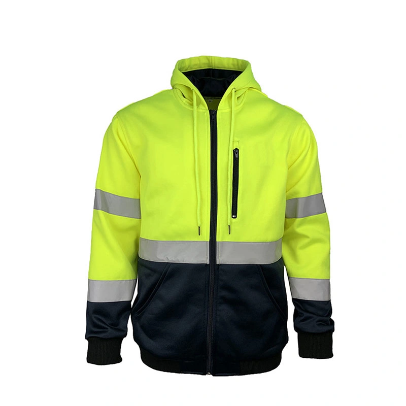 Wholesale/Supplier Hi Vis Custom Hoodie Safety Hoodie Work Wear Hoodie Safety Winter Clothing