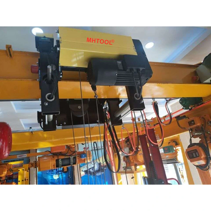 New Style European Double Speed Hoist Double Girder Electric Wire Rope Hoist 10ton for Crane