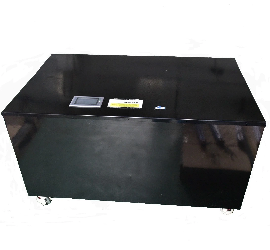 Factory Price 48V 700ah LiFePO4 Battery Bank for Solar Energy System