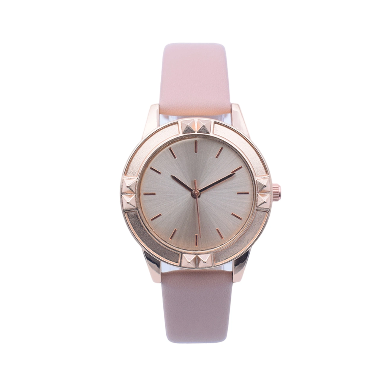 Quartz PU Strap Lady Watch