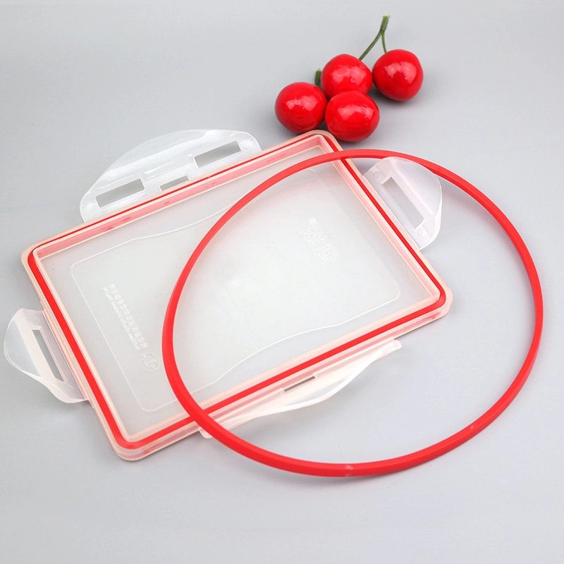 Waterproof Silicone Rubber Seal 60A Bonded Seal Ring for Food Box