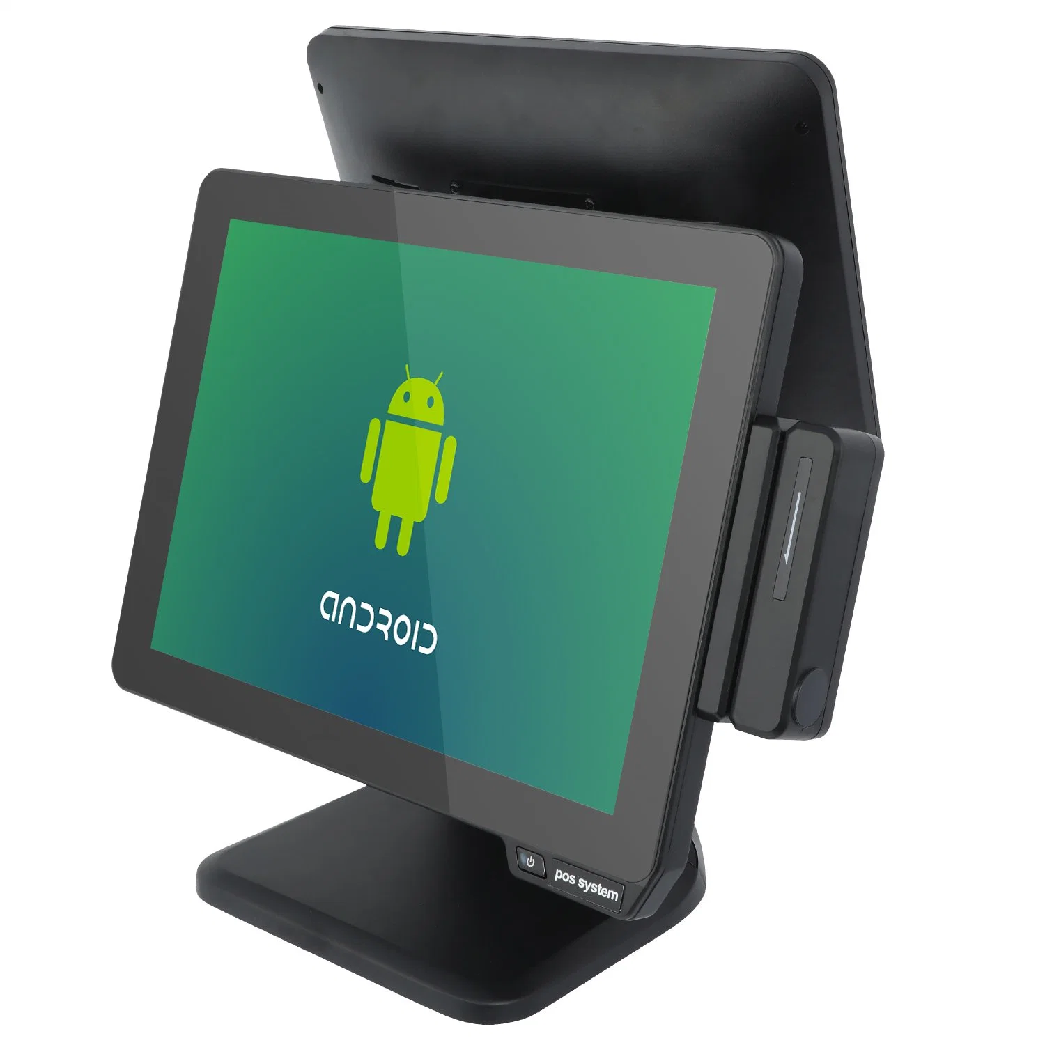 Fabricante de alta calidad de suministro de 10 puntos de la pantalla capacitiva Touch POS todo-en-uno con Android Terminal Skimmer POS máquina