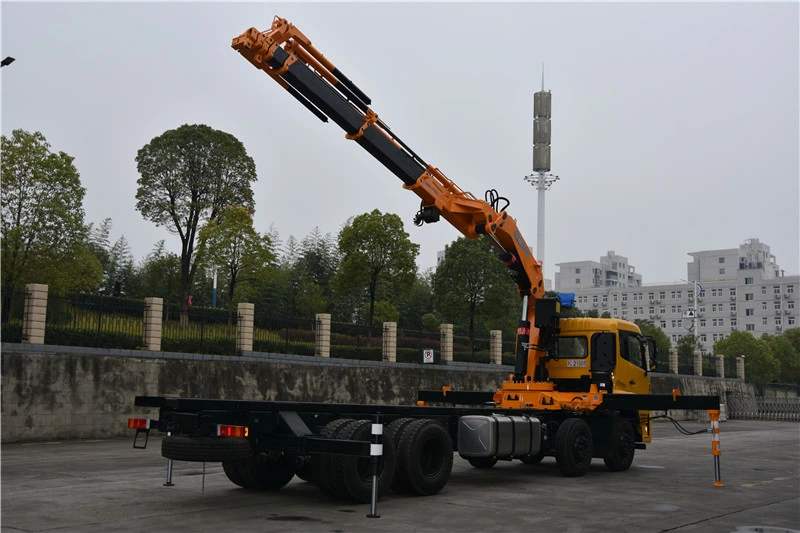 HBQZ Mobile Hydraulic Knuckle Boom Truck Mounted Offroad Crane (SQ330ZB4)