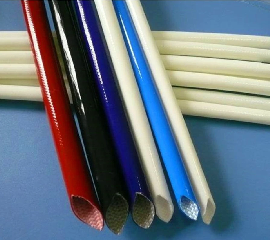 PVC Fiberglass Sleeving for AC/DC Wires Protection