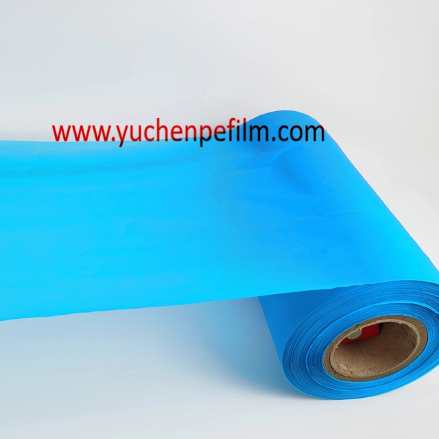 Factory Supply High quality/High cost performance  Plastic CPE Film, PE Film for Isolation Gown, Apron, Gloves, Shoes Cover