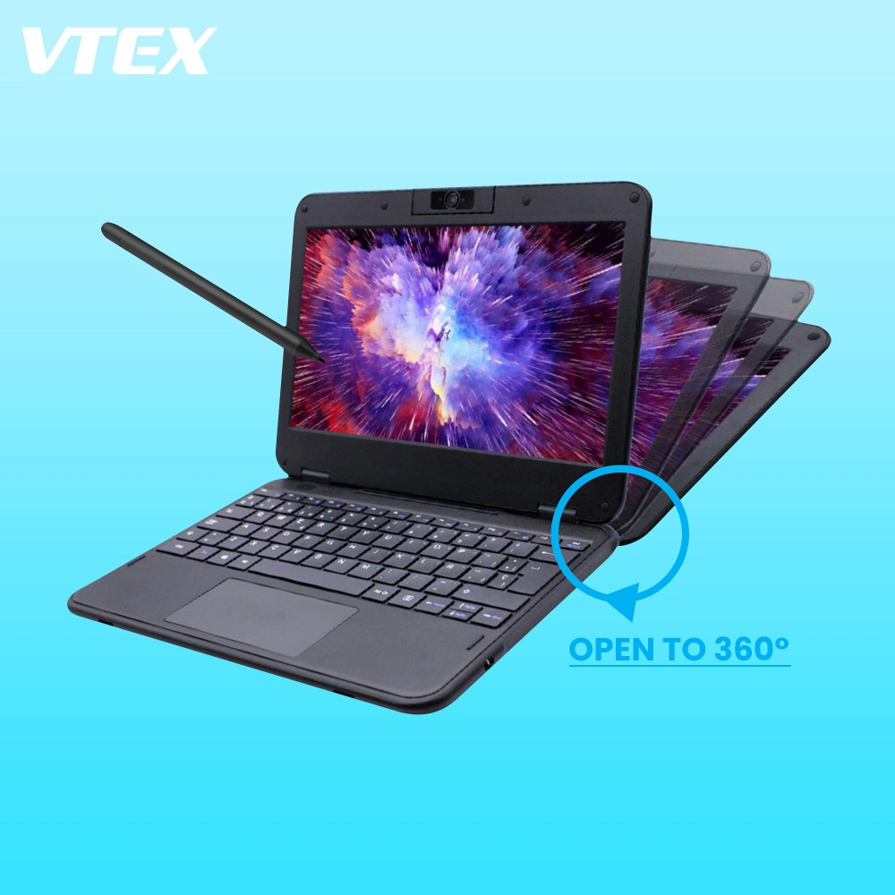 11,6inch Yoga Custom Laptop Tastatur Protector IP54 Wasserdicht 2MP HD Camera DDR4 RAM Mini Pocket Laptop