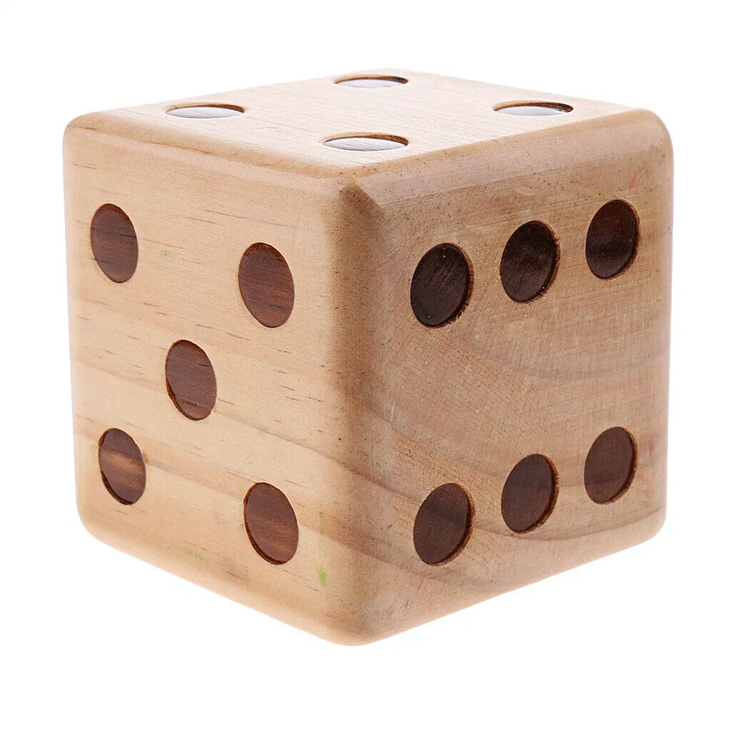 Wooden Dice - Children Party Game Toy