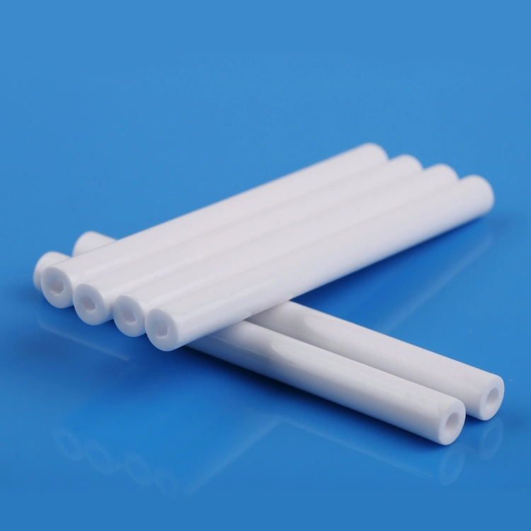 Industrial 99% Al2O3 Alumina Hollow Ceramic Insulator Tubes