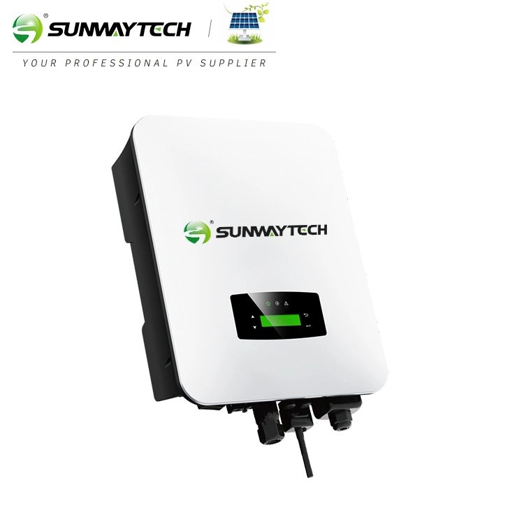 Sunway 6kw Single Monophase Hybrid Solar Power System 3kw 4kw 5kw 5kw Wind Solar Inverter Hybrid Power System