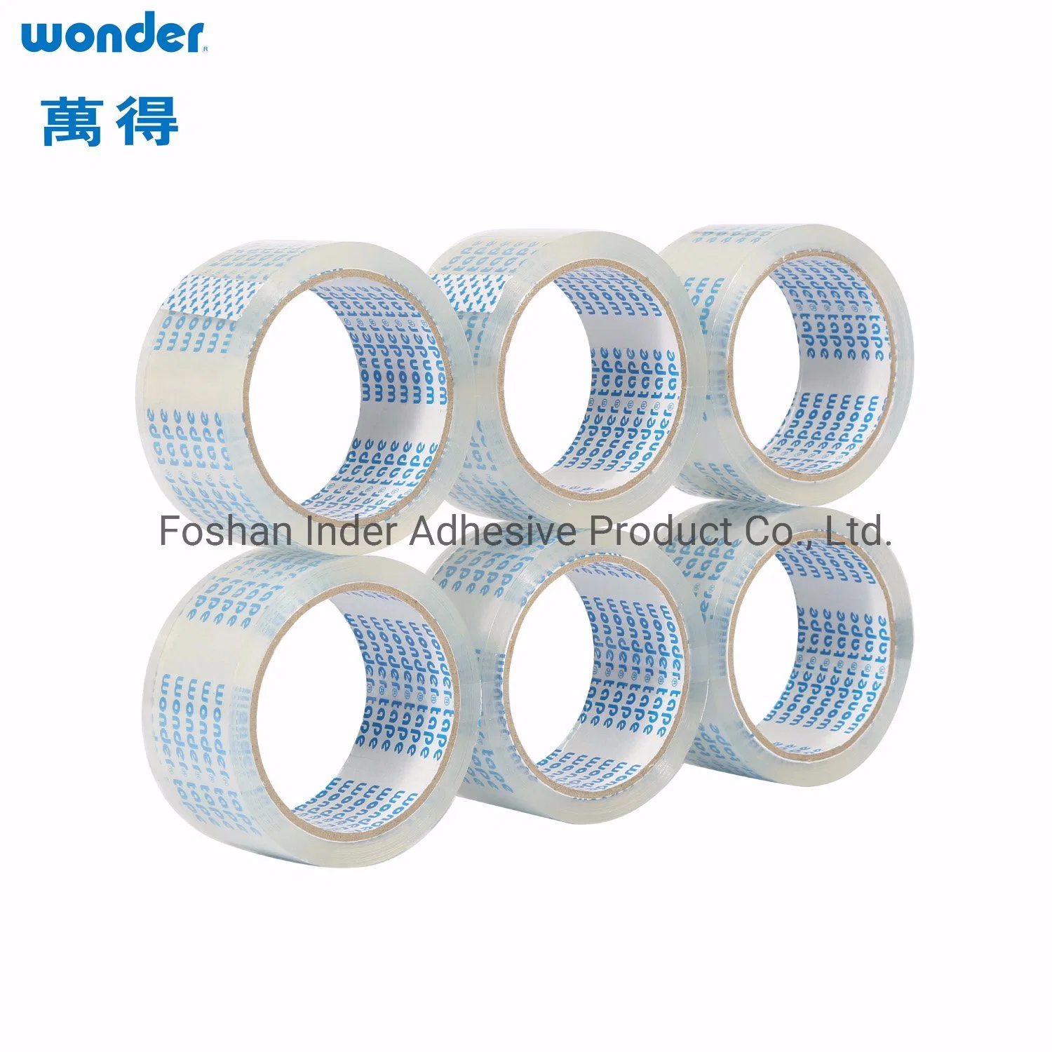 BOPP/OPP Packaging Carton Sealing 32512 Tape Acrylic Self Adhesive Wonder