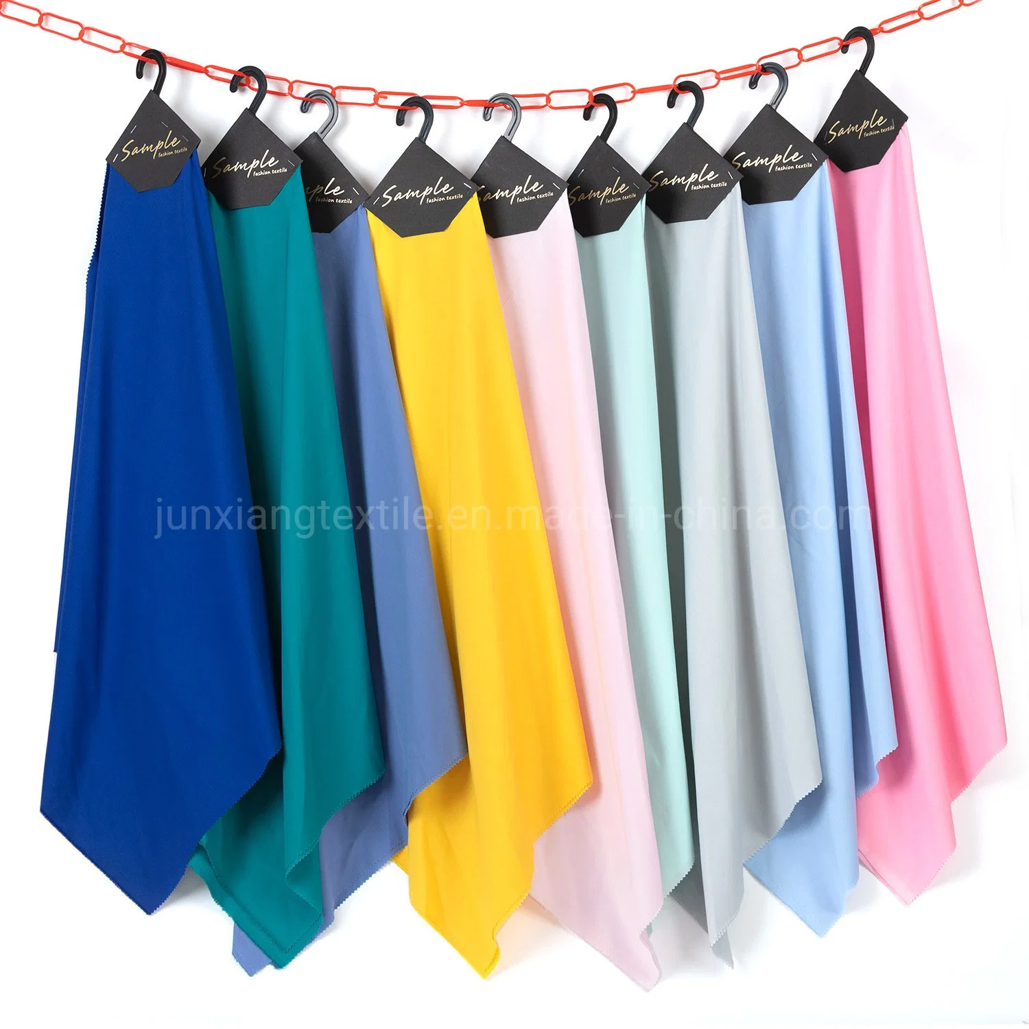 CVC peignées pré-rétréci mercerisés Shirt Tissu Tissu de polyester coton