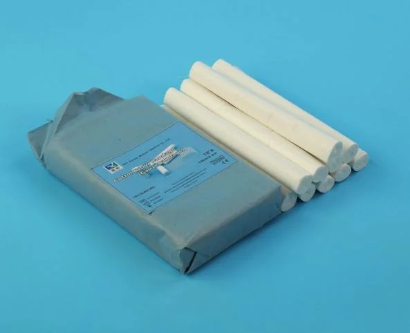 OEM Disposable Absorbent 100% Cotton Compressed Absorb Fluids Gauze Roll for Hospital Cut Edge