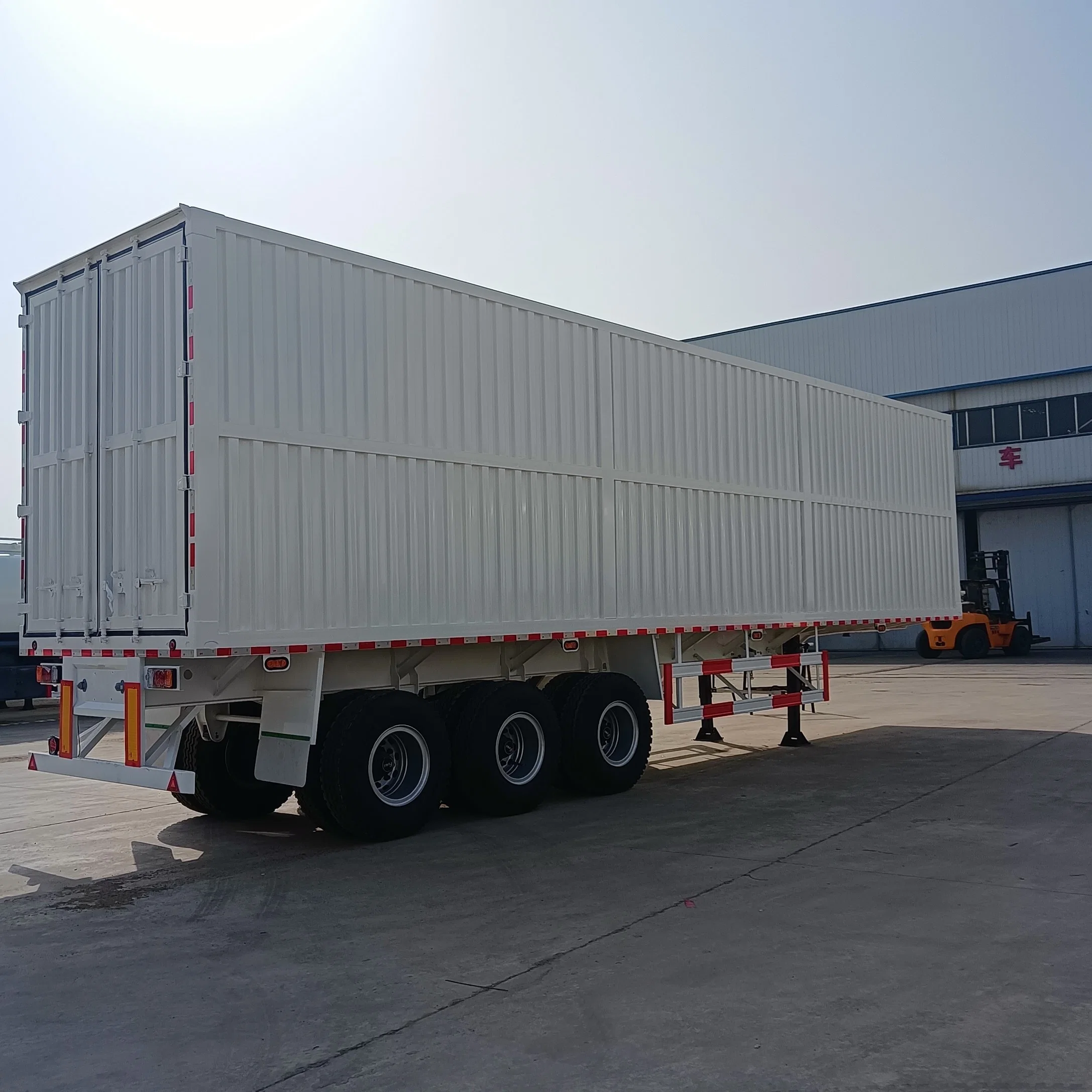 Mechanical/Air Suspension Home Appliances Transport Cargo Semi Box Van Trailer