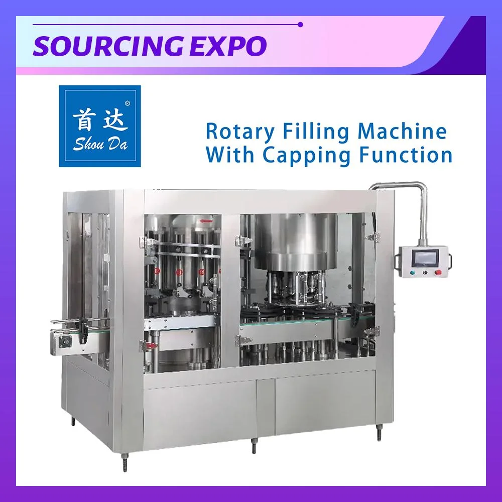 Automatic Rotary Rillettes Sweet Chilli Cream Sauce Washing Filling Packing Capping Machine