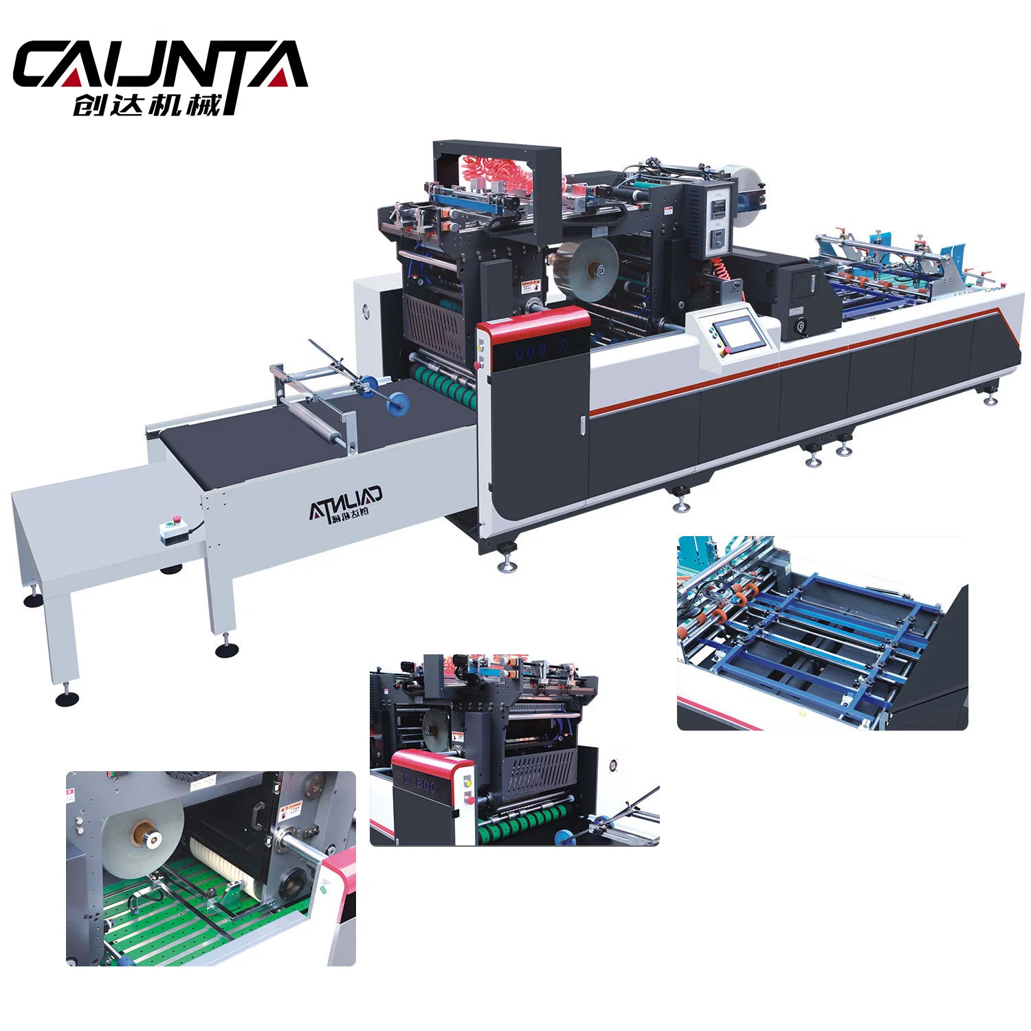 G-1080 Window Patching Making Colorful Box Glue Binding Machine