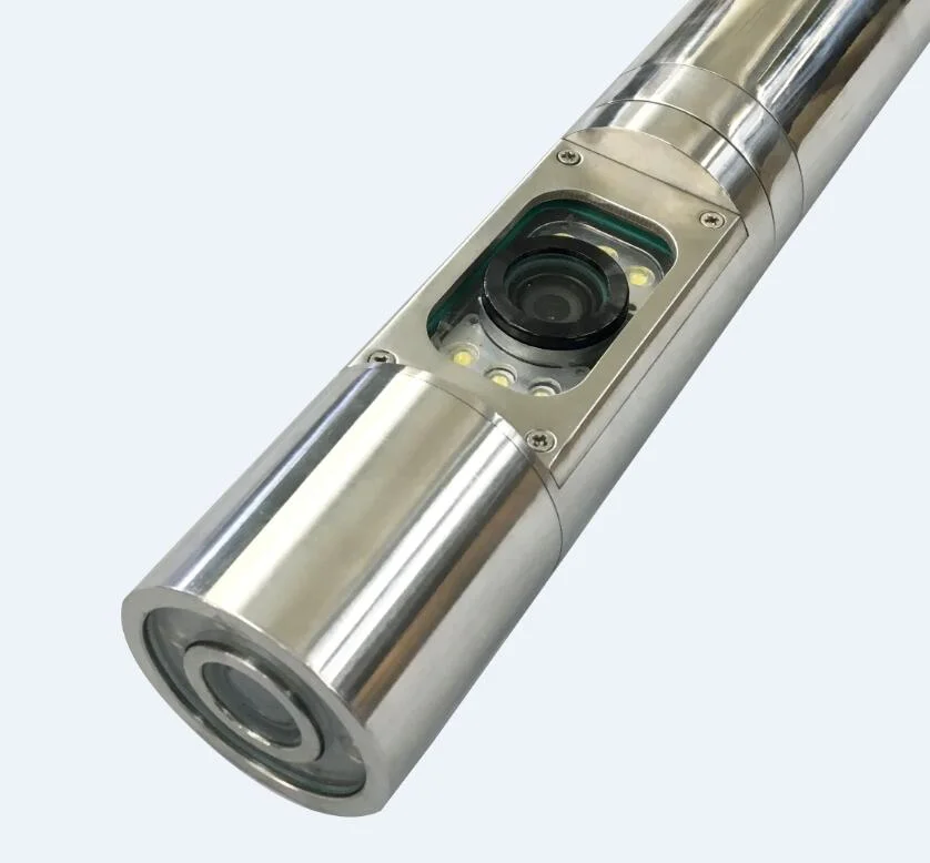 Waterproof up to 50 Bars 300m to 500m Borehole Dual Camera for Deep Well Inspection