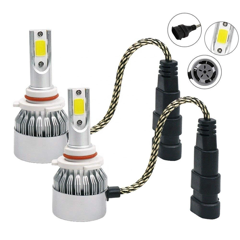 LED Headlight Super Bright Car Lamp C6 Auto Headlight