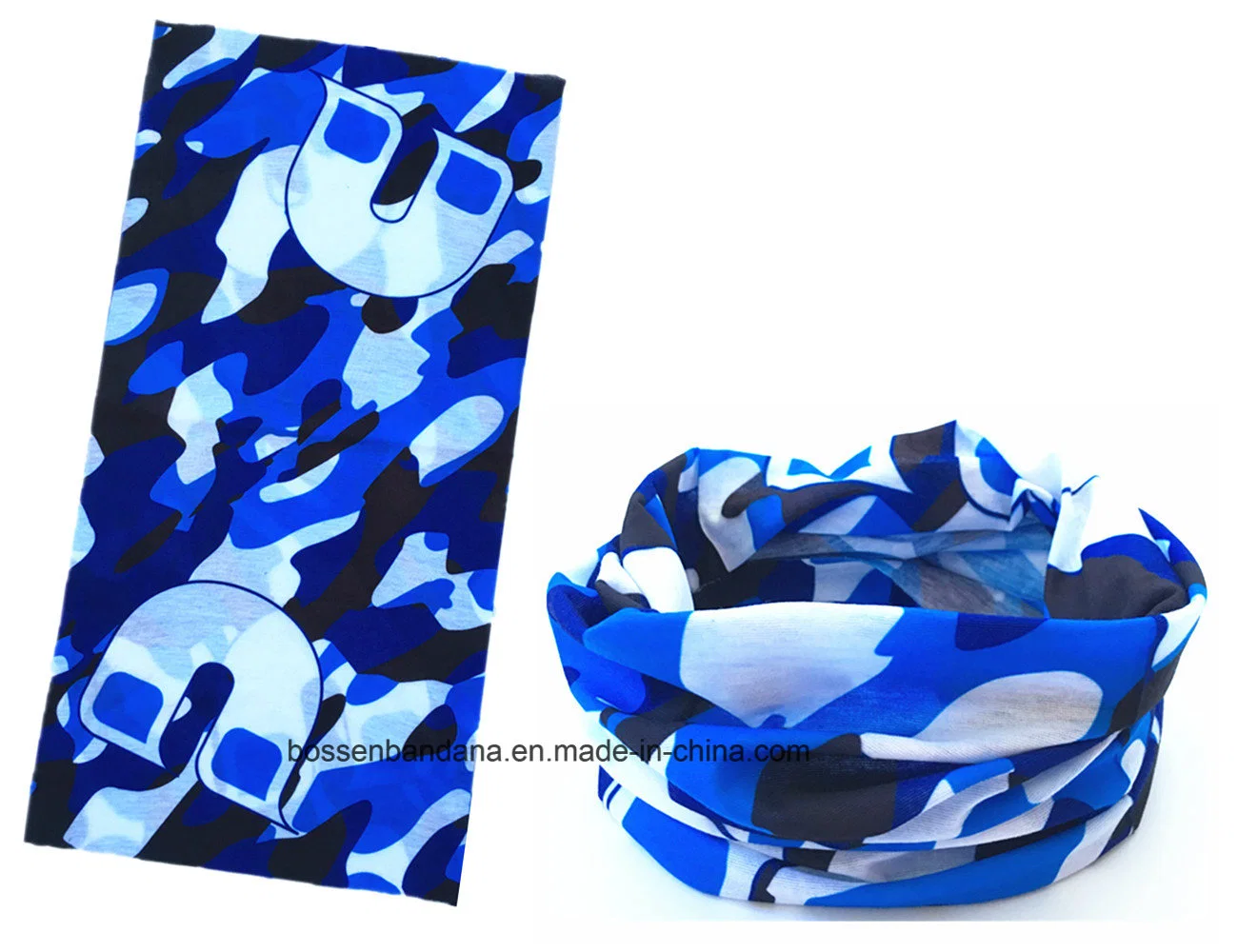 Original Factory OEM Produce Custom Logo Print Polyester Microfiber Neck Gaiter Seamless Tubular Bandana Tube Scarf