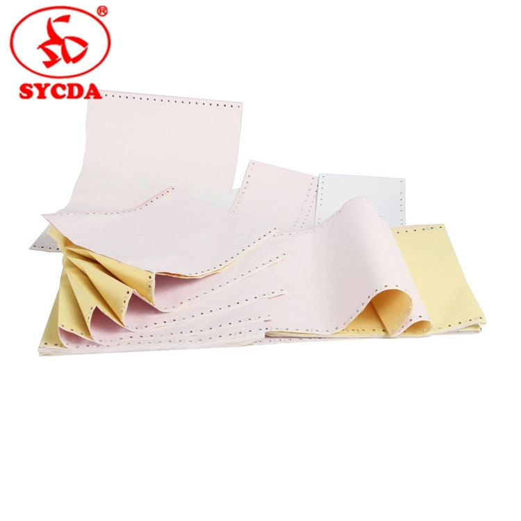 48GSM Computer Carbonless Printing Paper for Bank