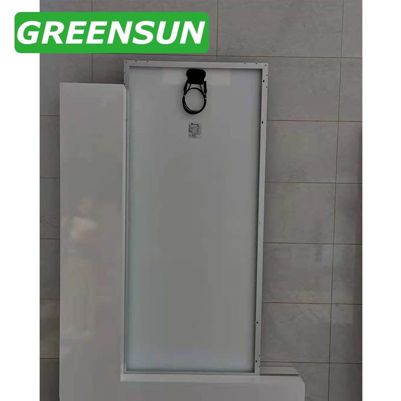 Haute efficacité Grensun 410W panneau PV 415W 455W de la moitié de la plaque chaude unique de coupe électrique pour la maison solaire Système Solaire