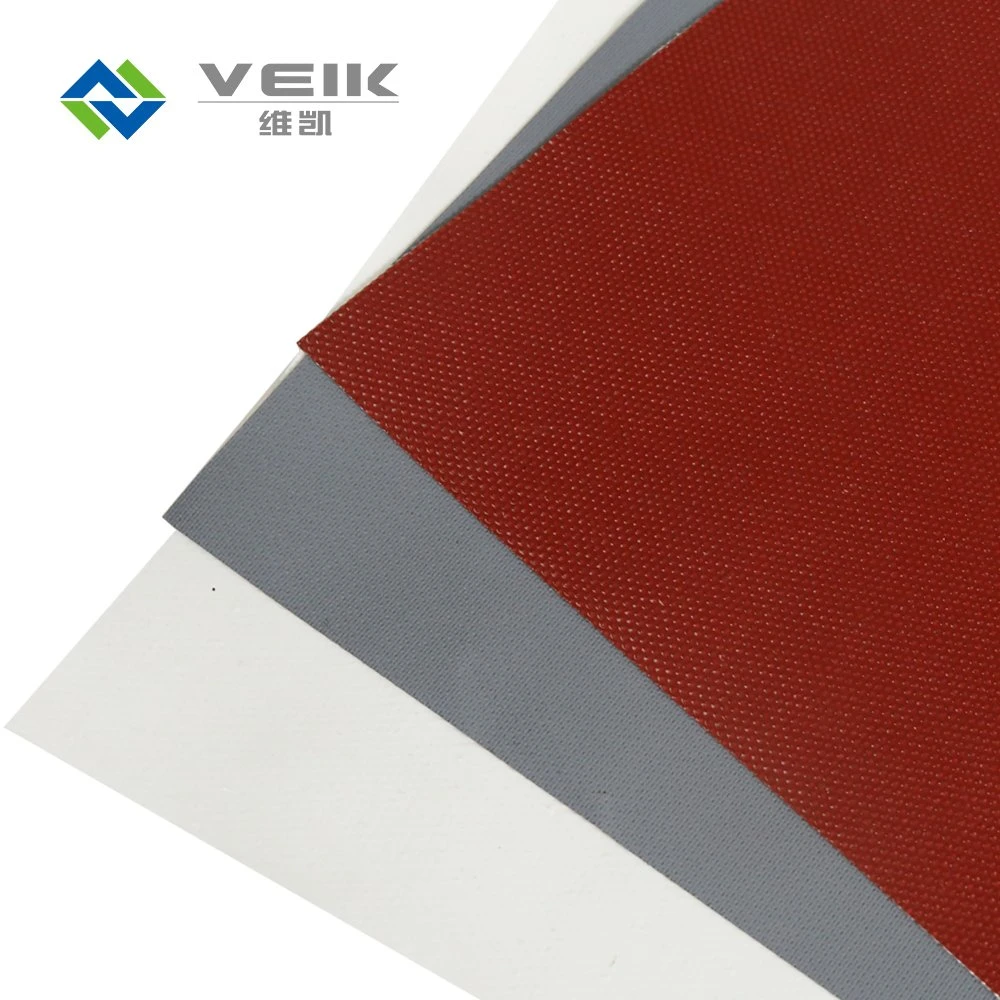 Fire Water Oil Corrosion Temperature Resistant Anti-UV Silicone Rubber Coated Impregnated Silicone Coated Fiberglass Fabric